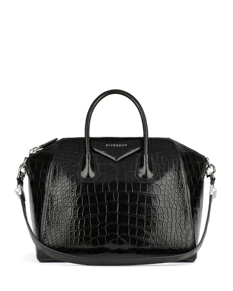 givenchy antigona messenger bag|Givenchy crocodile antigona.